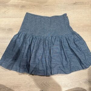 Polo by Ralph Lauren A-Line Denim Skirt